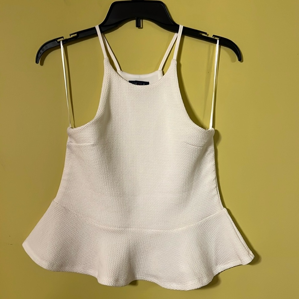 Peplum tank